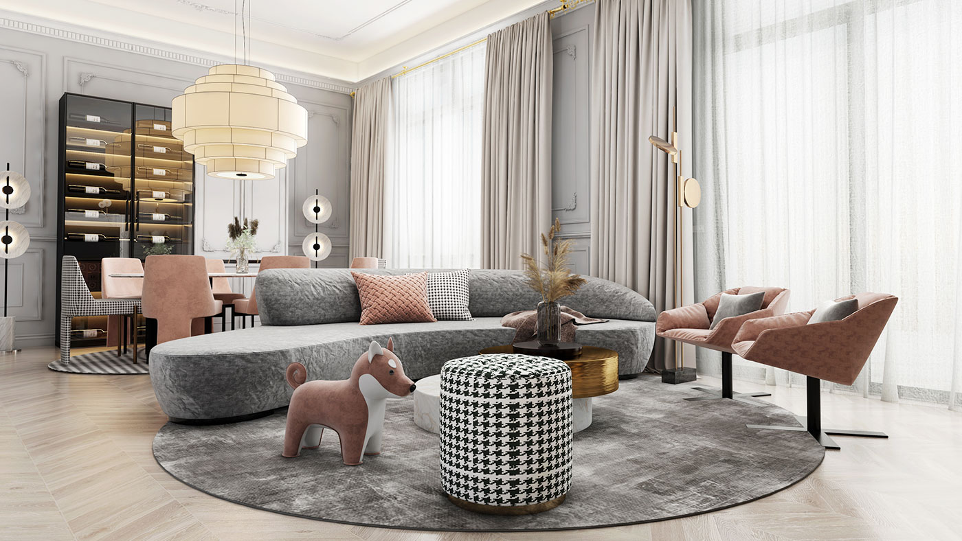 逸府別墅設(shè)計(jì)裝修案例