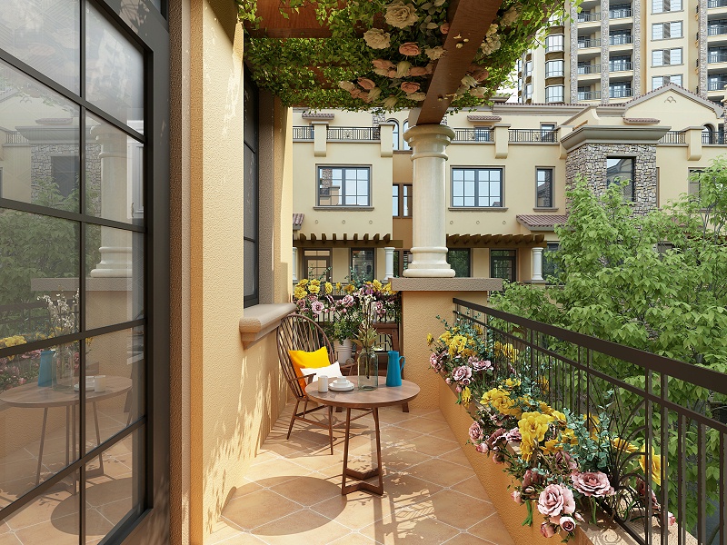 臥室陽(yáng)臺(tái)