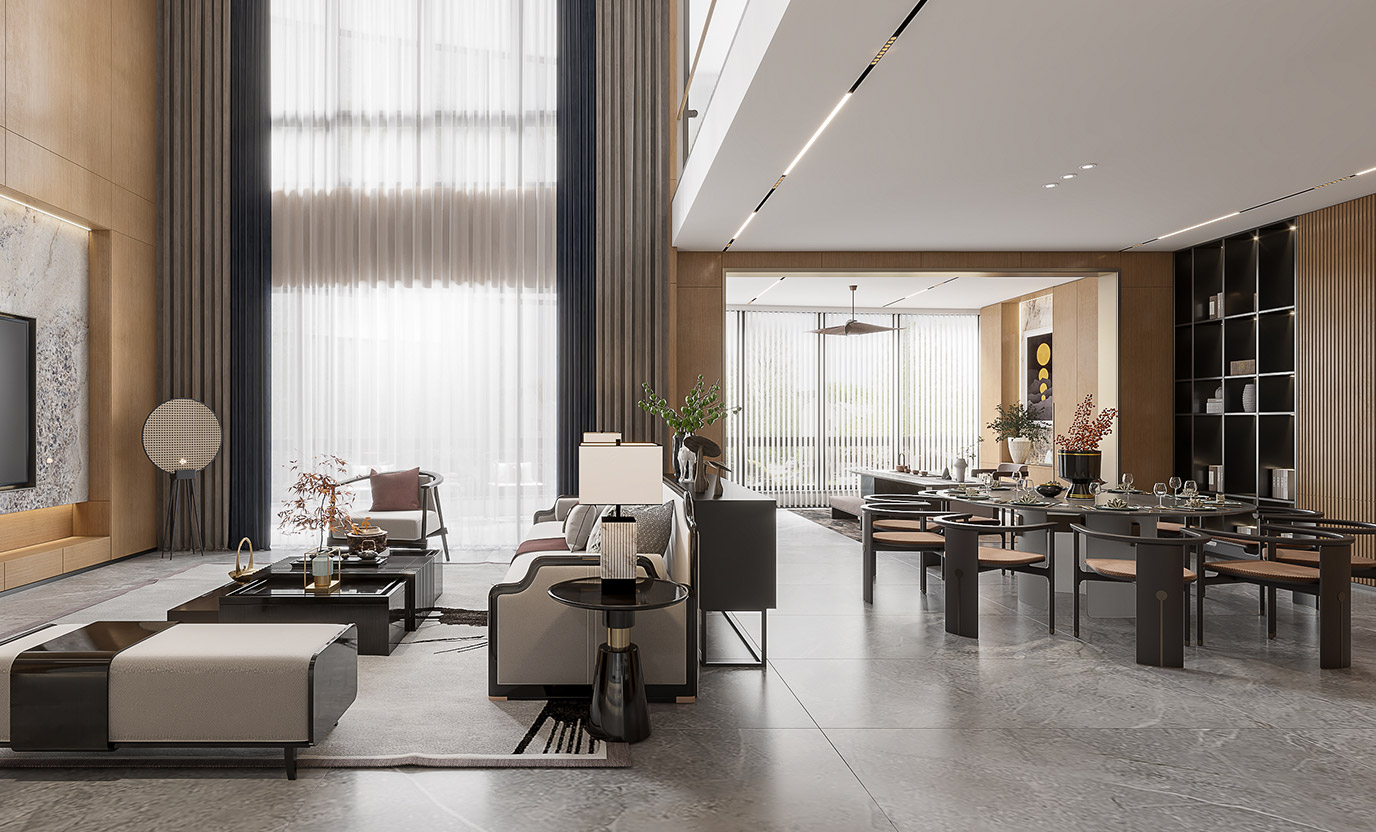 復(fù)式裝修設(shè)計(jì)客廳