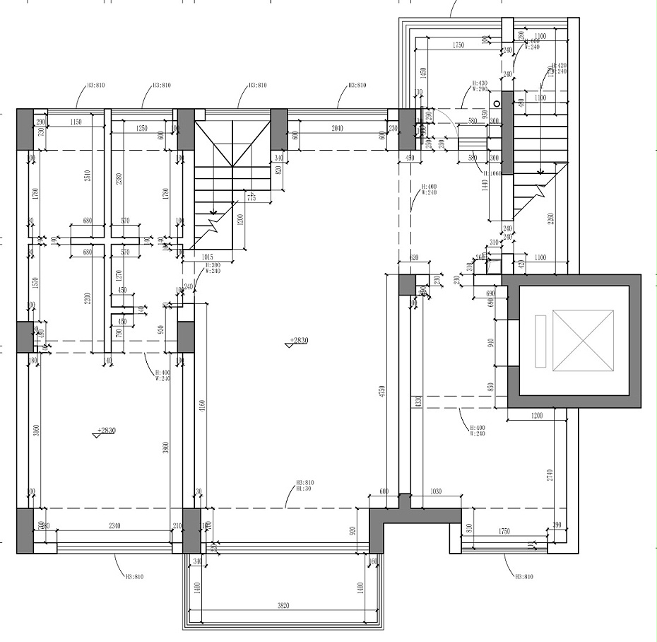 復(fù)式樓裝修設(shè)計(jì)平面圖